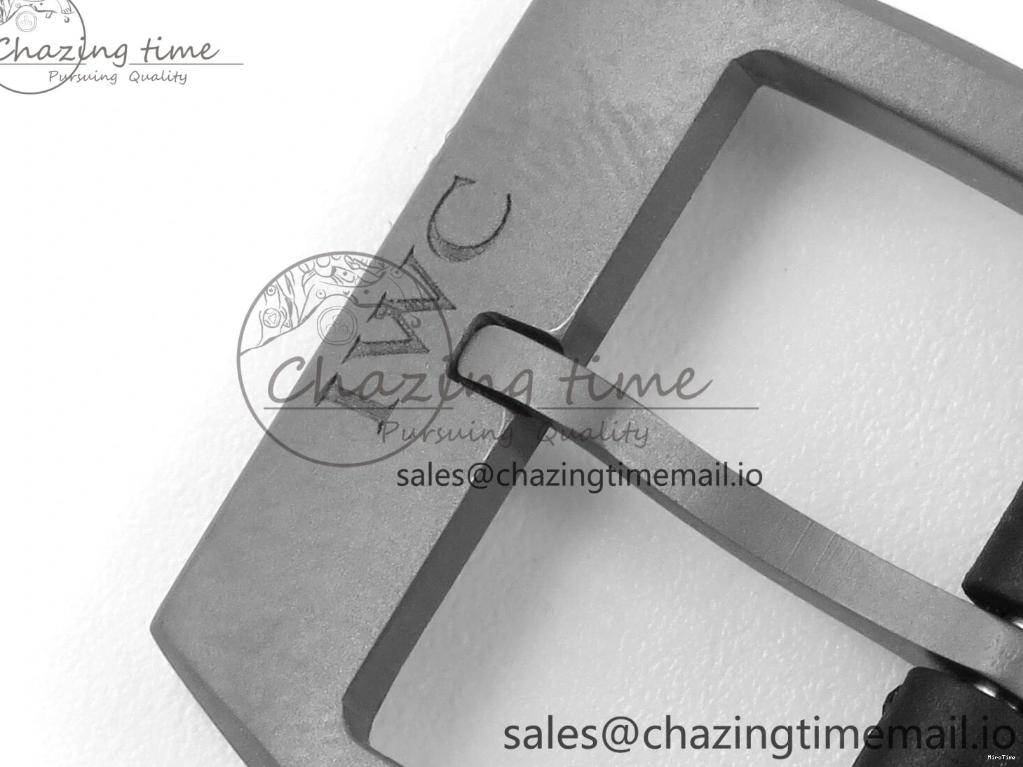 MIROTIME 0117 TravelReady Pilot IW326905 Black Aces M+F 1:1 Best Edition White Dial on Black Rubber Strap MY 7000